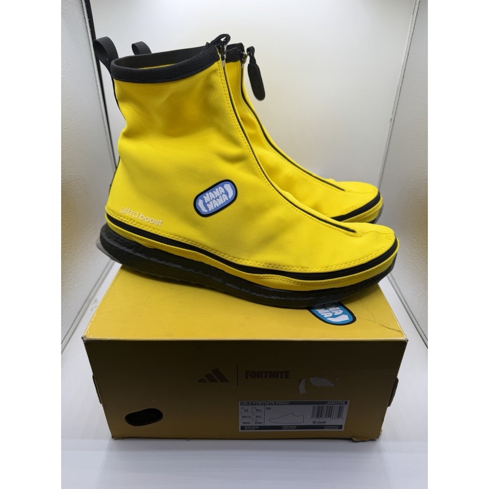 Adidas Fortnite x UltraBoost 1.0 Shoes Men's Size 12 Peely Banana Sneakers